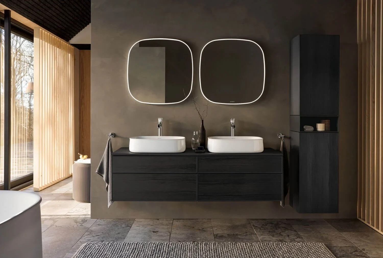 Bathroom vanity joinery